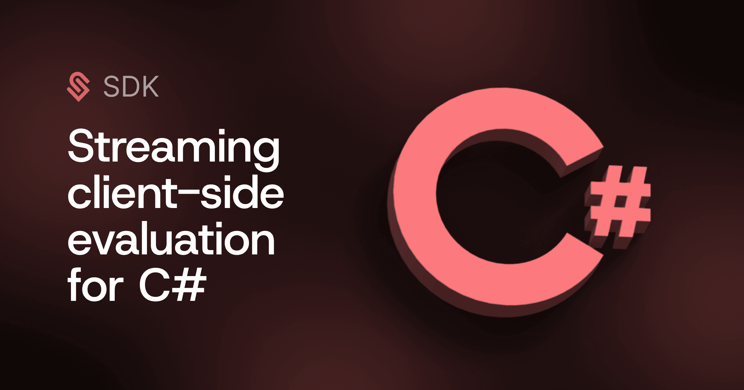 Streaming client-side evaluation for C#
